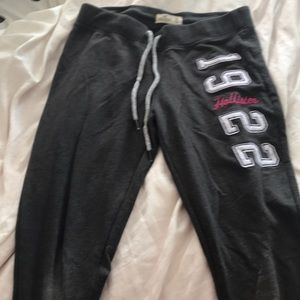 Gray Hollister sweatpants